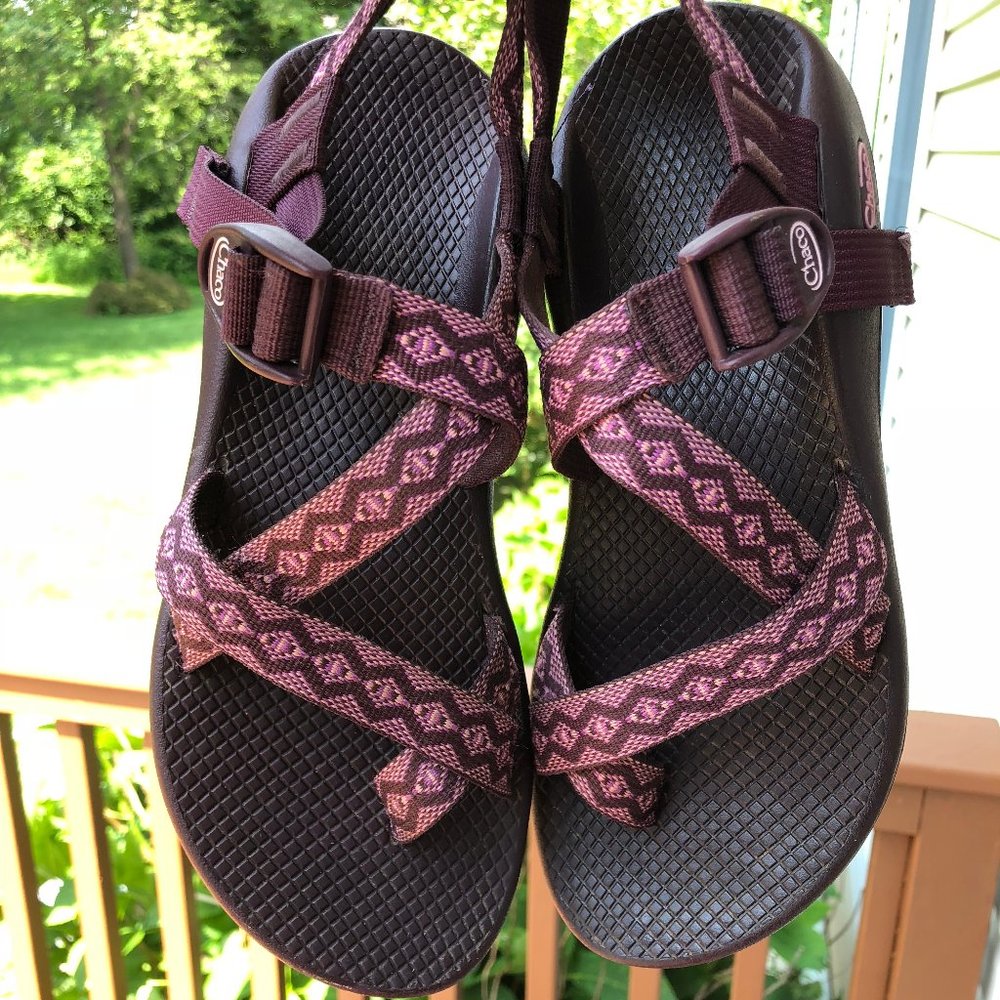 Chaco Women's Strappy Sandals in Purple